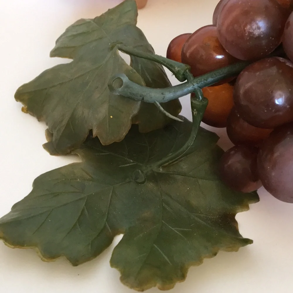 Lot #1–Three Bunches of Decorative grapes